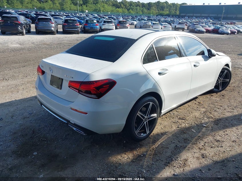 2019 MERCEDES-BENZ A 220 4MATIC WDD3G4FB9KW021721
