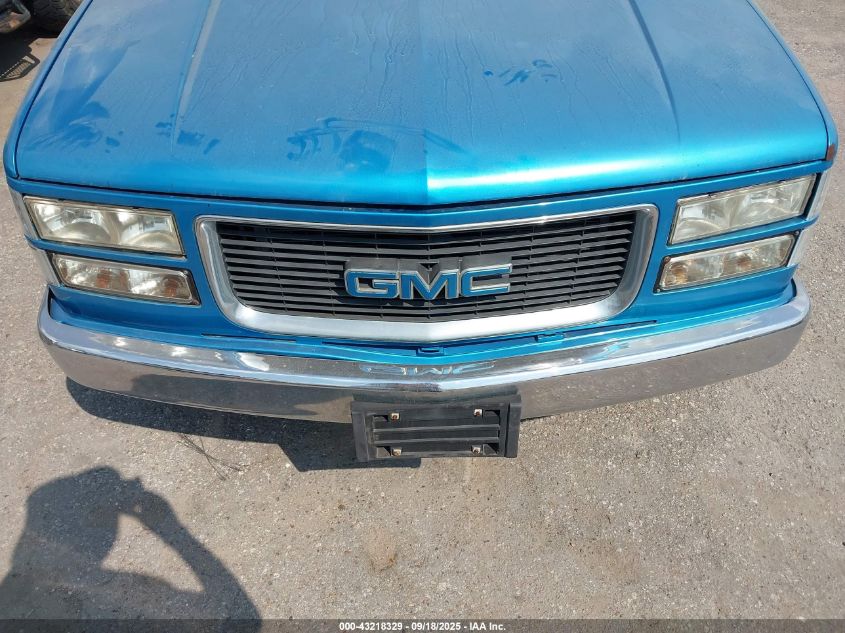 1998 GMC Sierra 1500 Sl Wideside VIN: 1GTEC19M9WE545280 Lot: 43218329