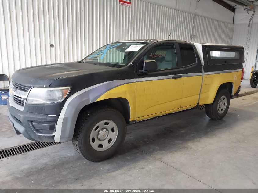 2015 Chevrolet Colorado Wt VIN: 1GCHTAEAXF1235283 Lot: 43218337