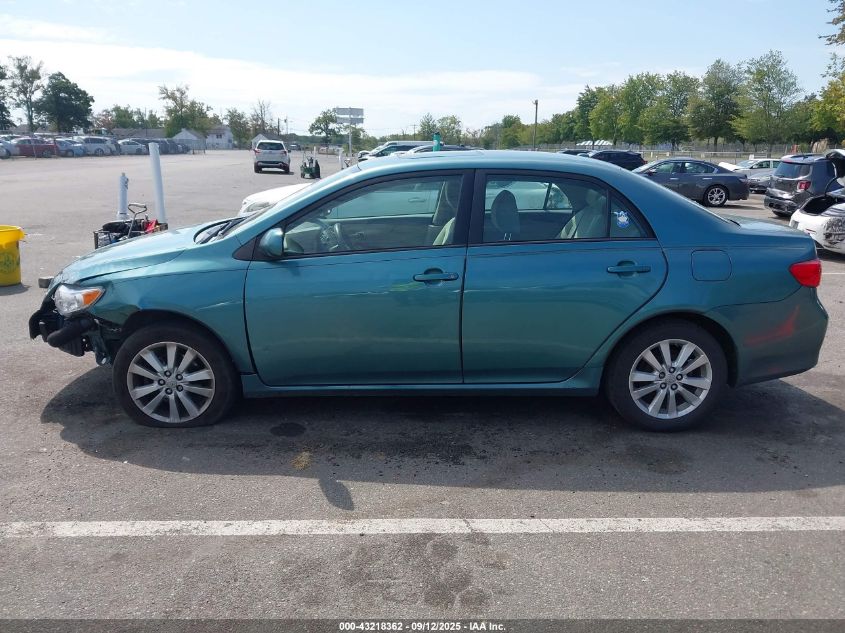 2009 Toyota Corolla Xle VIN: 2T1BU40E89C155558 Lot: 43218362