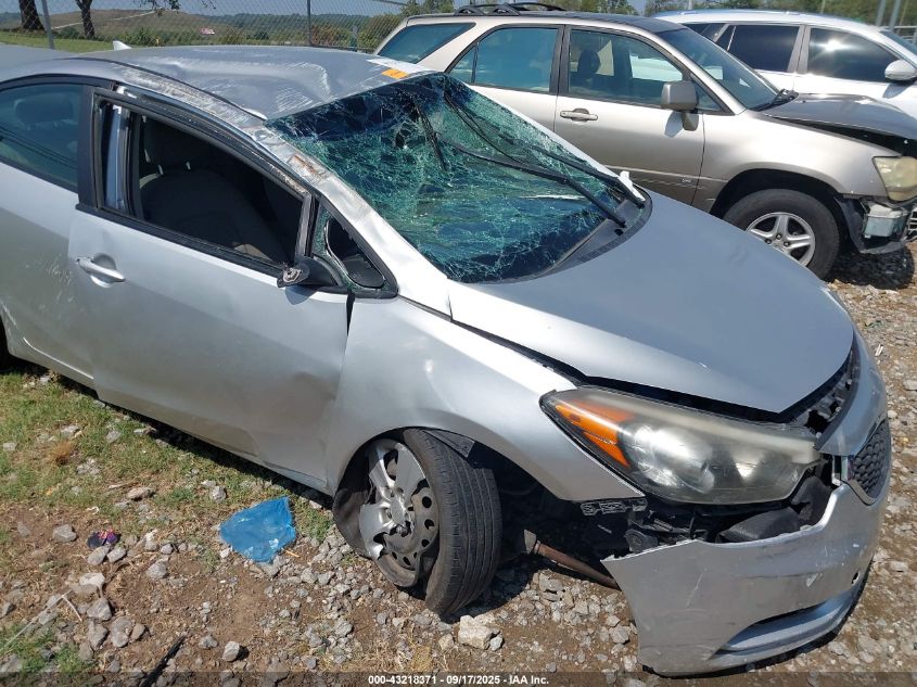 2014 Kia Forte Lx VIN: KNAFK4A65E5140809 Lot: 43218371