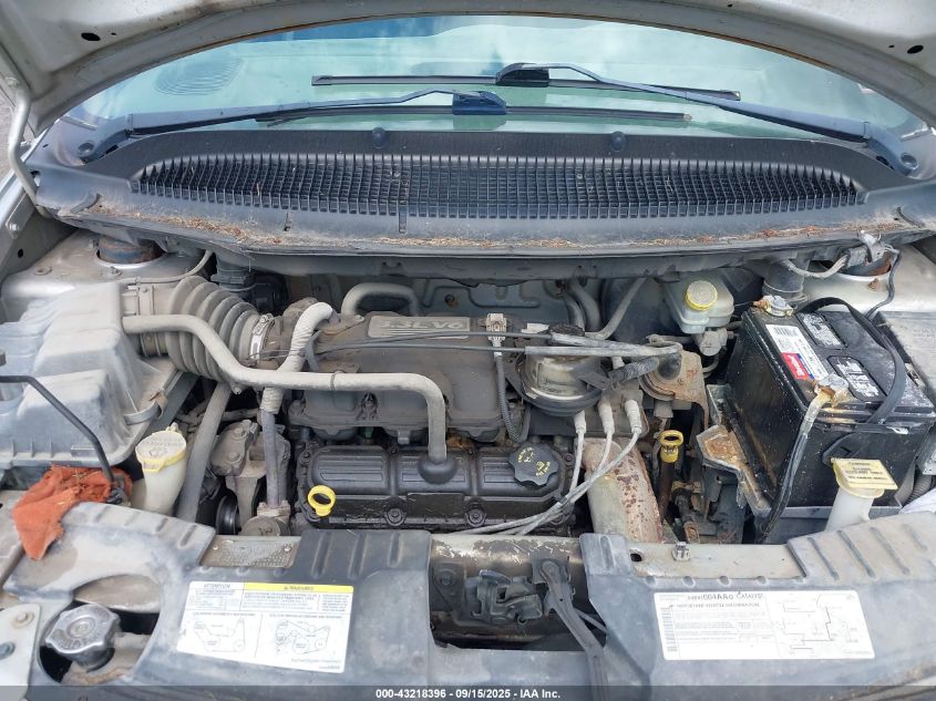 2005 Dodge Caravan Sxt VIN: 1D4GP45R25B144561 Lot: 43218396