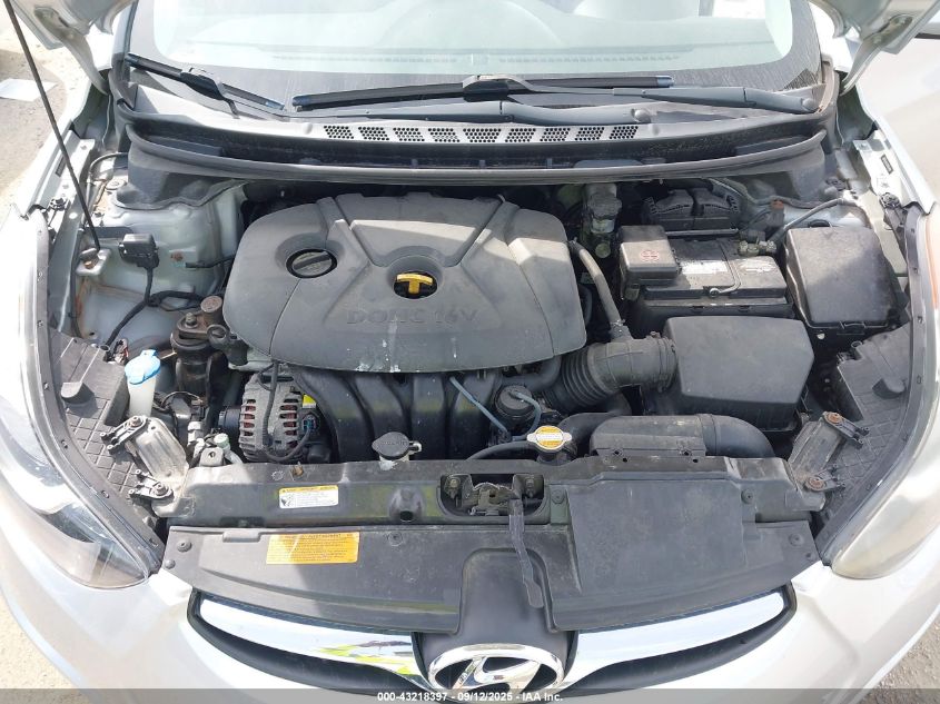 2013 Hyundai Elantra Gls VIN: 5NPDH4AE9DH164495 Lot: 43218397