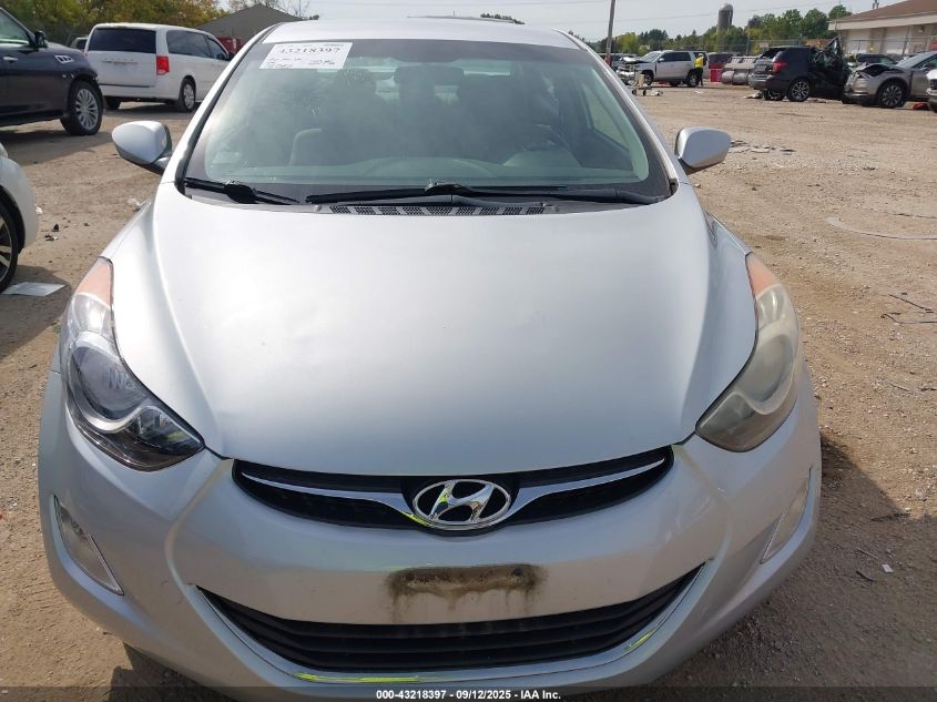 2013 Hyundai Elantra Gls VIN: 5NPDH4AE9DH164495 Lot: 43218397