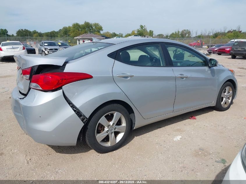 2013 Hyundai Elantra Gls VIN: 5NPDH4AE9DH164495 Lot: 43218397