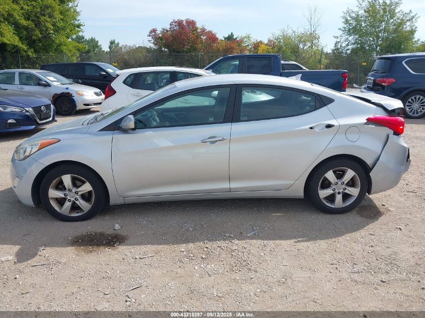 2013 Hyundai Elantra Gls VIN: 5NPDH4AE9DH164495 Lot: 43218397