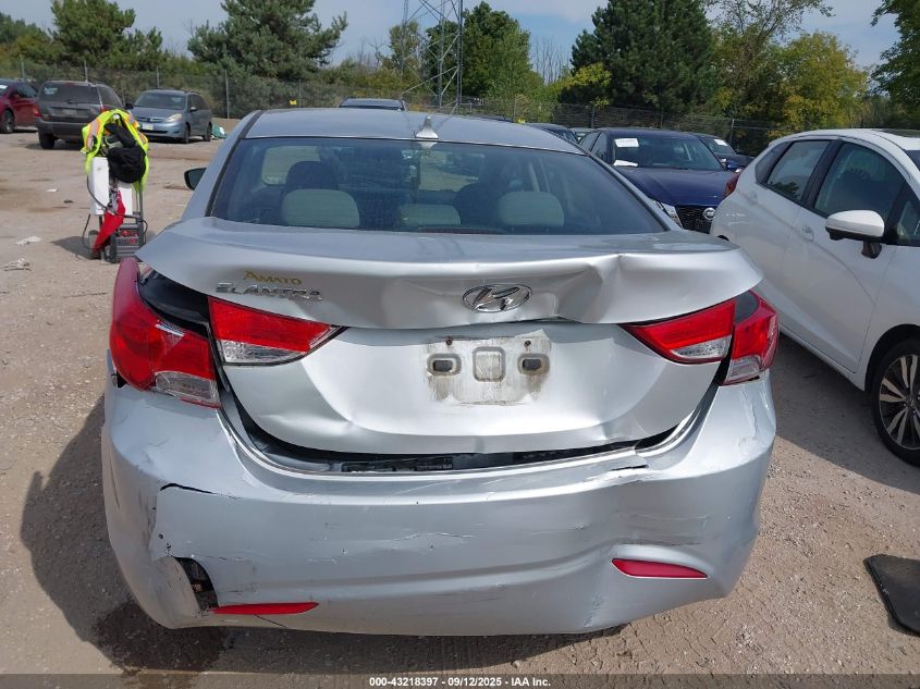 2013 Hyundai Elantra Gls VIN: 5NPDH4AE9DH164495 Lot: 43218397