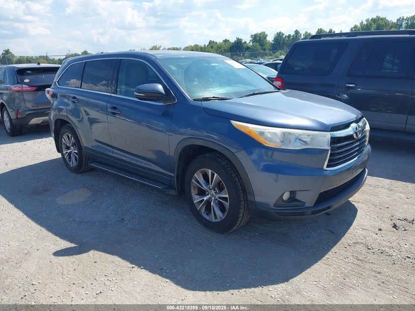 2014 TOYOTA HIGHLANDER LE PLUS V6 - 5TDBKRFH1ES013333
