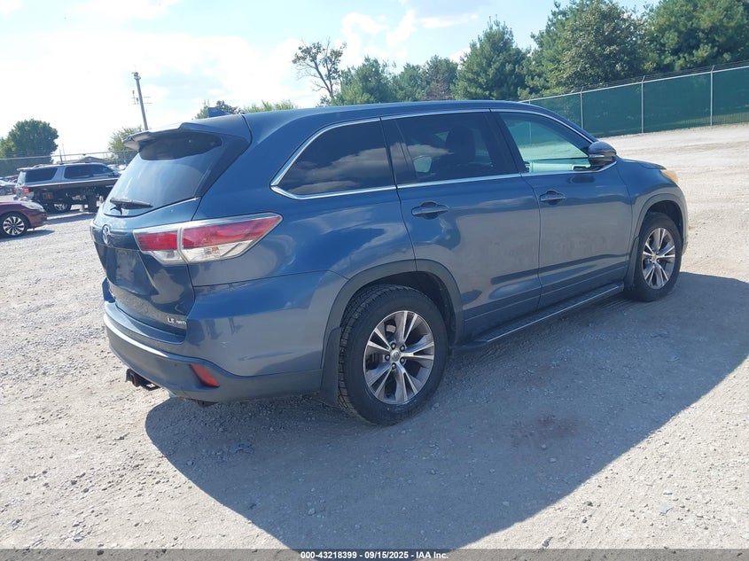 2014 TOYOTA HIGHLANDER LE PLUS V6 - 5TDBKRFH1ES013333