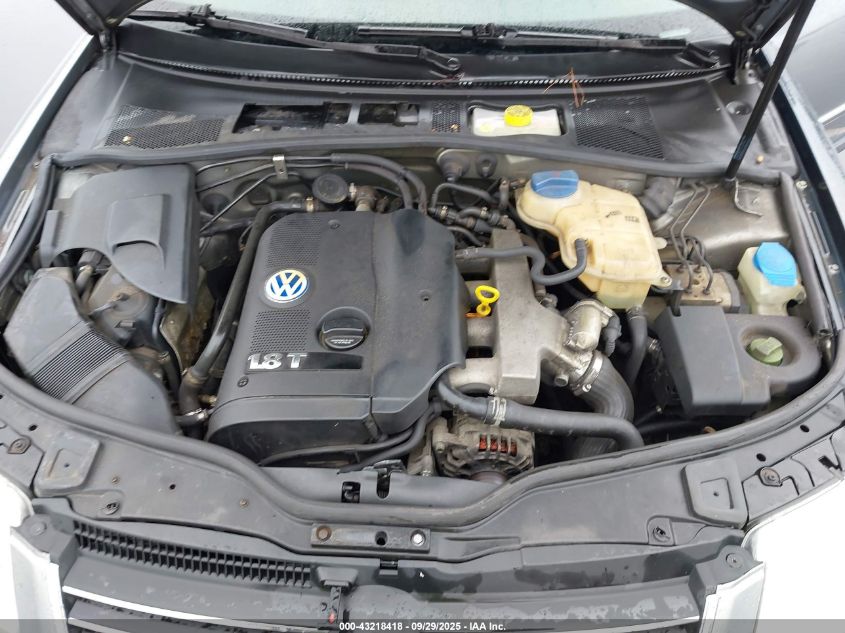 2003 Volkswagen Passat Gl VIN: WVWND63B93E126309 Lot: 43218418