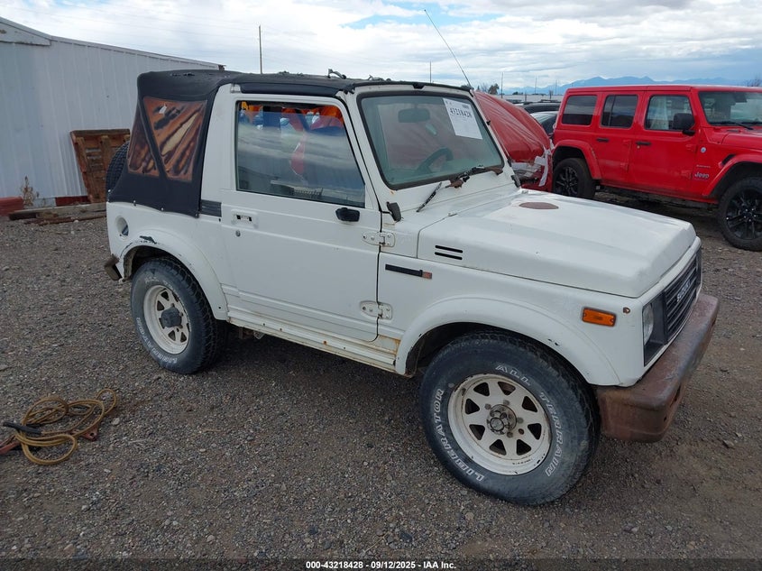JS4JC51CXG4110989 1986 Suzuki Samurai auction photo 1