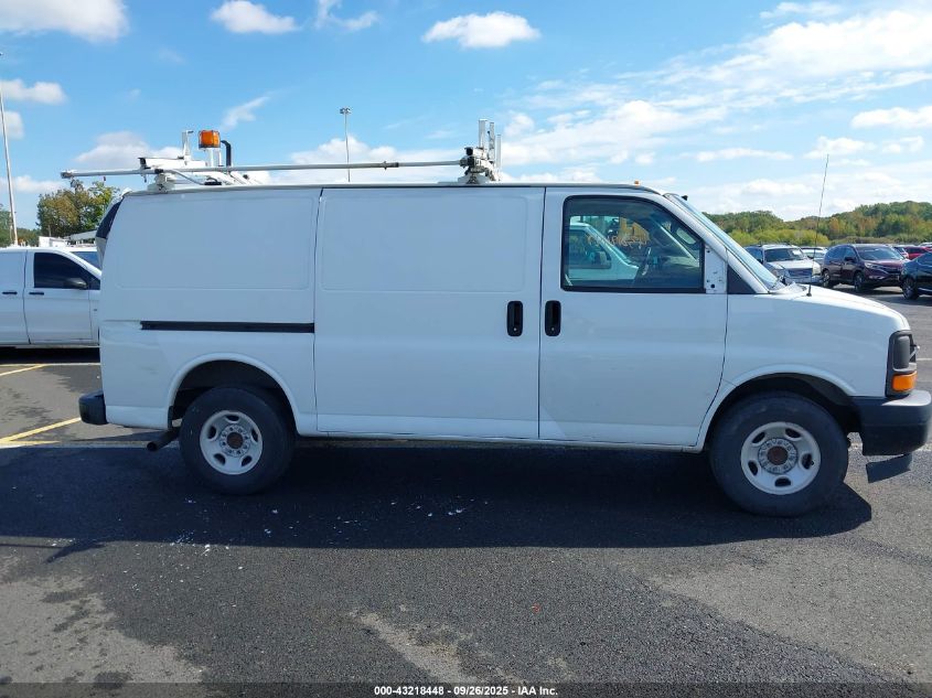 2017 Chevrolet Express 2500 Work Van VIN: 1GCWGAFFXH1277638 Lot: 43218448
