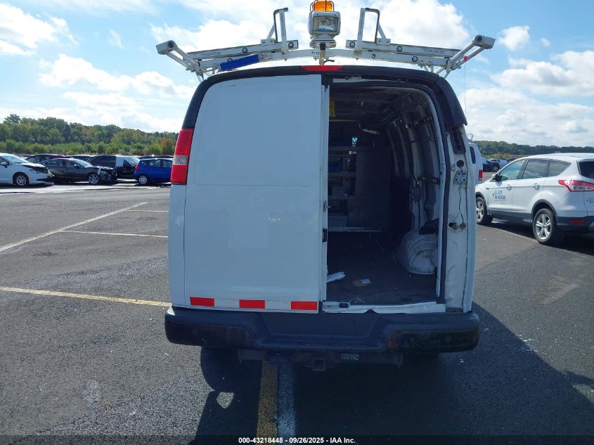 2017 Chevrolet Express 2500 Work Van VIN: 1GCWGAFFXH1277638 Lot: 43218448