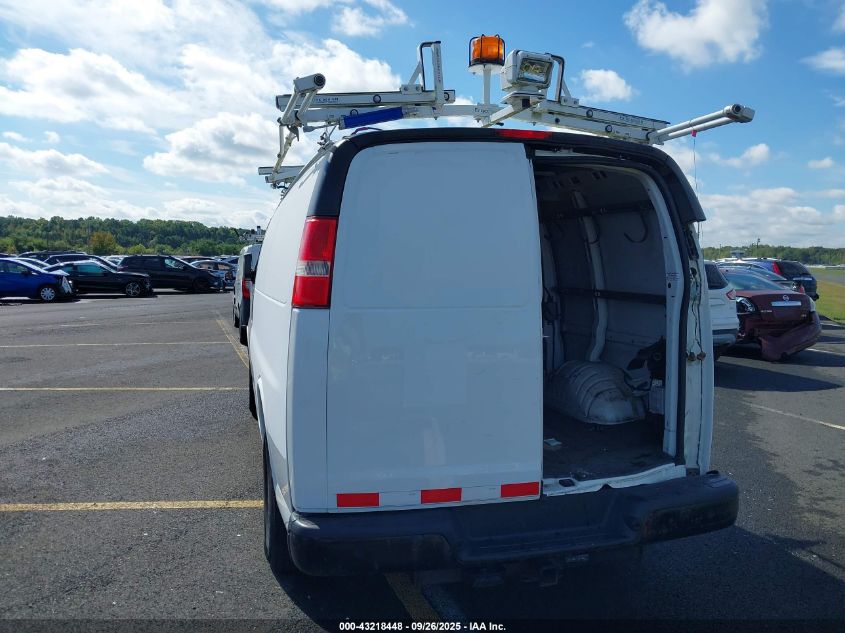 2017 Chevrolet Express 2500 Work Van VIN: 1GCWGAFFXH1277638 Lot: 43218448