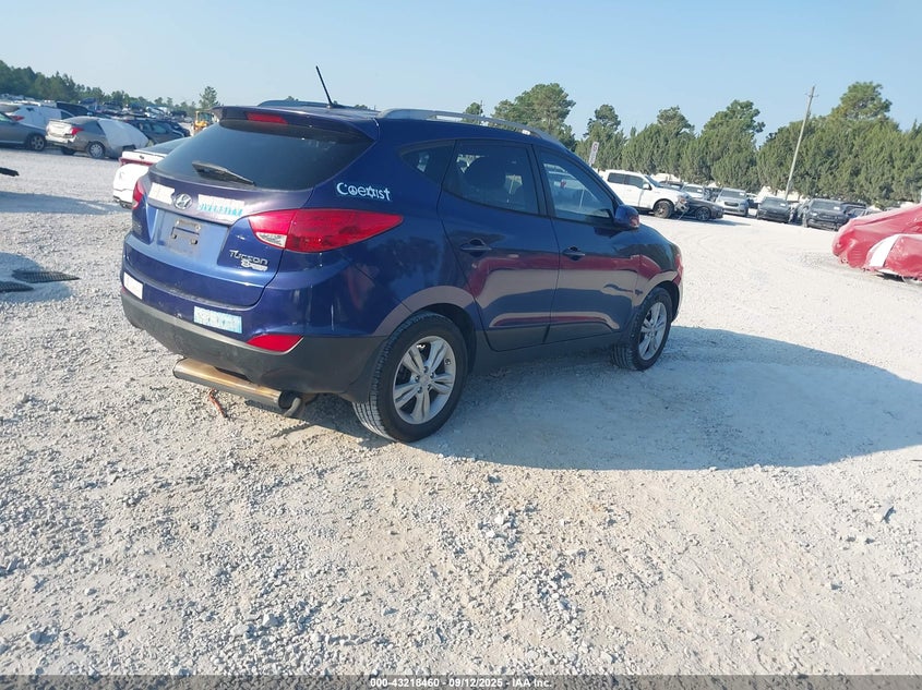 Vin: km8ju3ac8au071813, lot: 43712953, hyundai tucson gls 20104