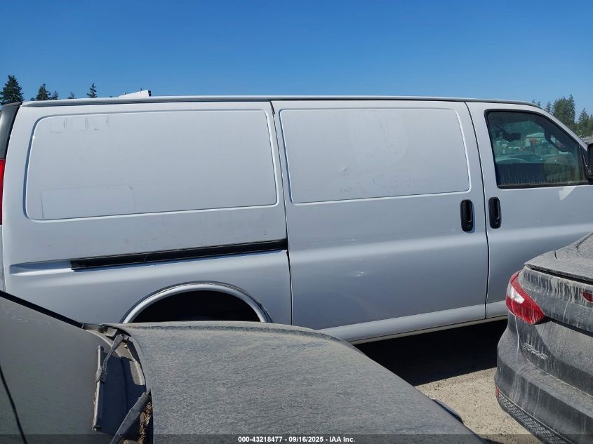 2017 Chevrolet Express 2500 Work Van VIN: 1GCWGAF15H1350631 Lot: 43218477