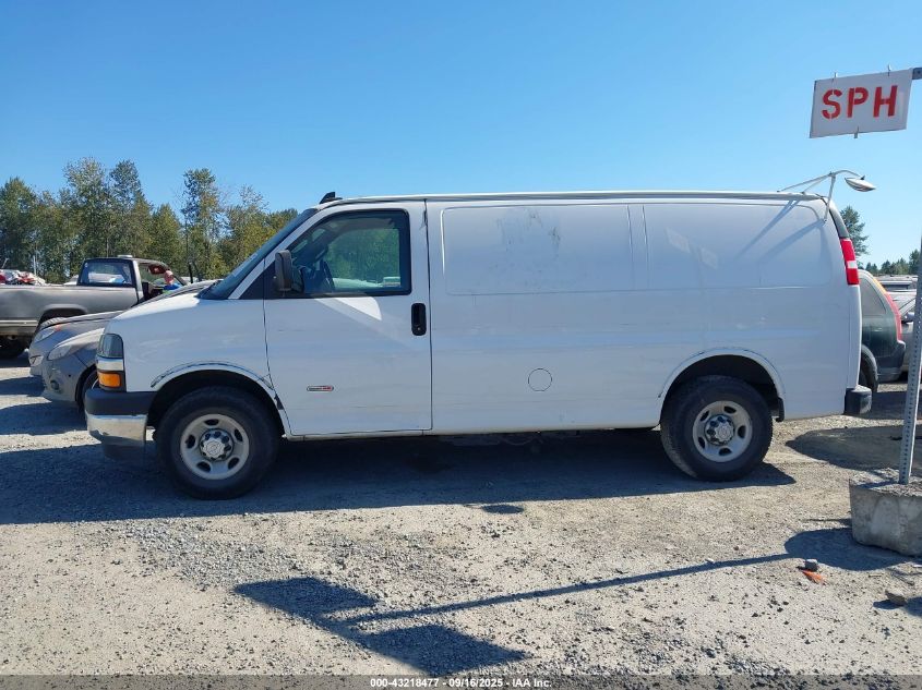2017 Chevrolet Express 2500 Work Van VIN: 1GCWGAF15H1350631 Lot: 43218477