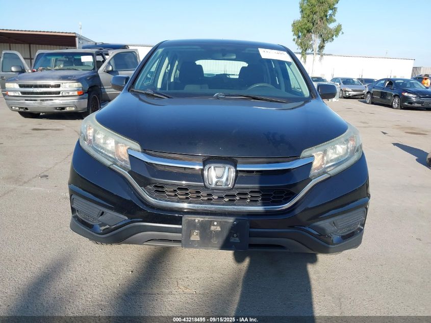 2015 Honda Cr-V Lx VIN: 5J6RM4H37FL020362 Lot: 43218495