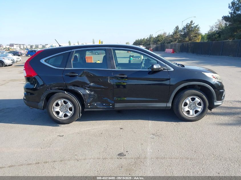2015 Honda Cr-V Lx VIN: 5J6RM4H37FL020362 Lot: 43218495