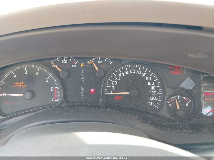 2003 Pontiac Bonneville Se VIN: 1G2HX52KX34166084 Lot: 43218507