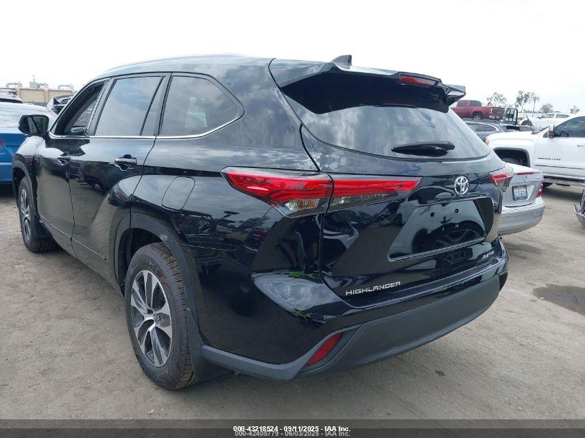 2023 Toyota Highlander Xle 5TDKDRBH3PS505252 from the USA