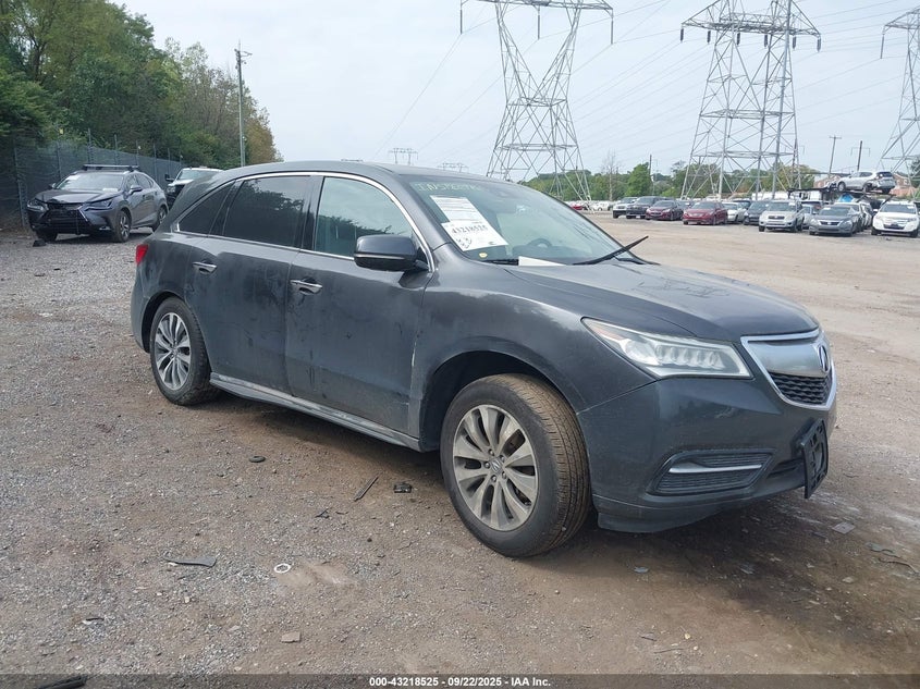 ACURA MDX TECHNOLOGY ACURAWATCH PLUS PACKAGES/TECHNOLOGY PACKAGE