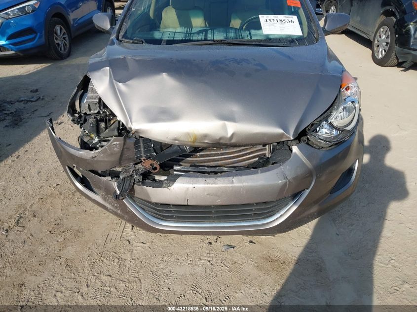 2012 Hyundai Elantra Gls VIN: 5NPDH4AEXCH104708 Lot: 43218536