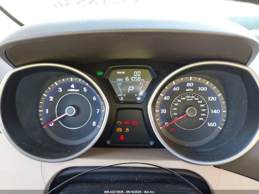 2012 Hyundai Elantra Gls VIN: 5NPDH4AEXCH104708 Lot: 43218536