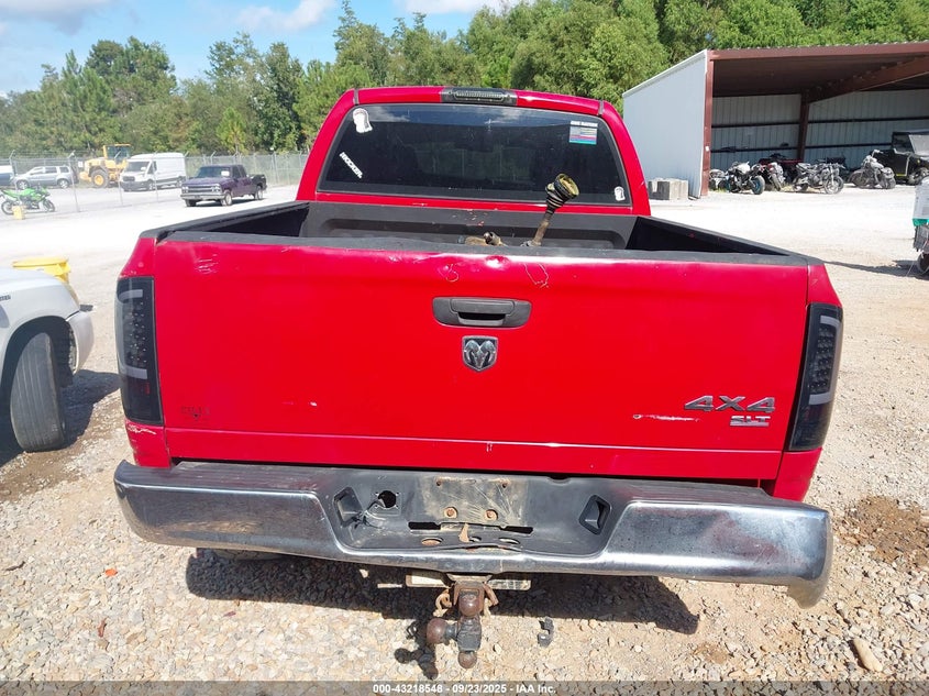 2005 Dodge Ram 1500 Slt/Laramie VIN: 1D7HU18N25S301805 Lot: 43218548