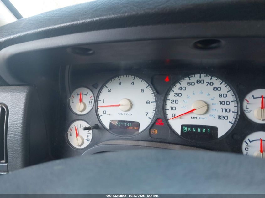 2005 Dodge Ram 1500 Slt/Laramie VIN: 1D7HU18N25S301805 Lot: 43218548