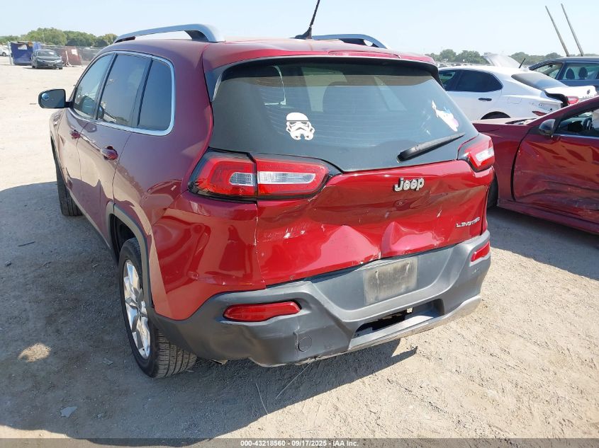 2014 Jeep Cherokee Limited VIN: 1C4PJLDB7EW293070 Lot: 43218560