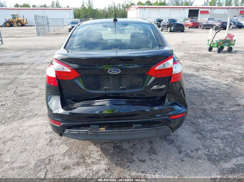 2017 Ford Fiesta S VIN: 3FADP4AJ4HM165690 Lot: 43218562