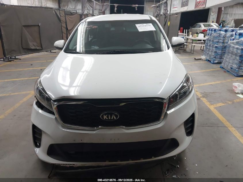 2019 Kia Sorento 2.4L Lx VIN: 5XYPG4A34KG503490 Lot: 43218576