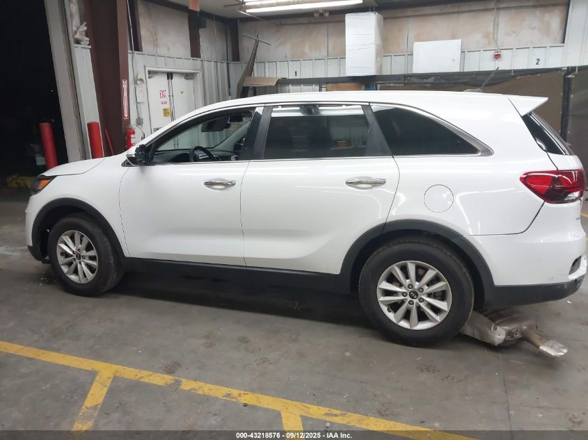2019 Kia Sorento 2.4L Lx VIN: 5XYPG4A34KG503490 Lot: 43218576