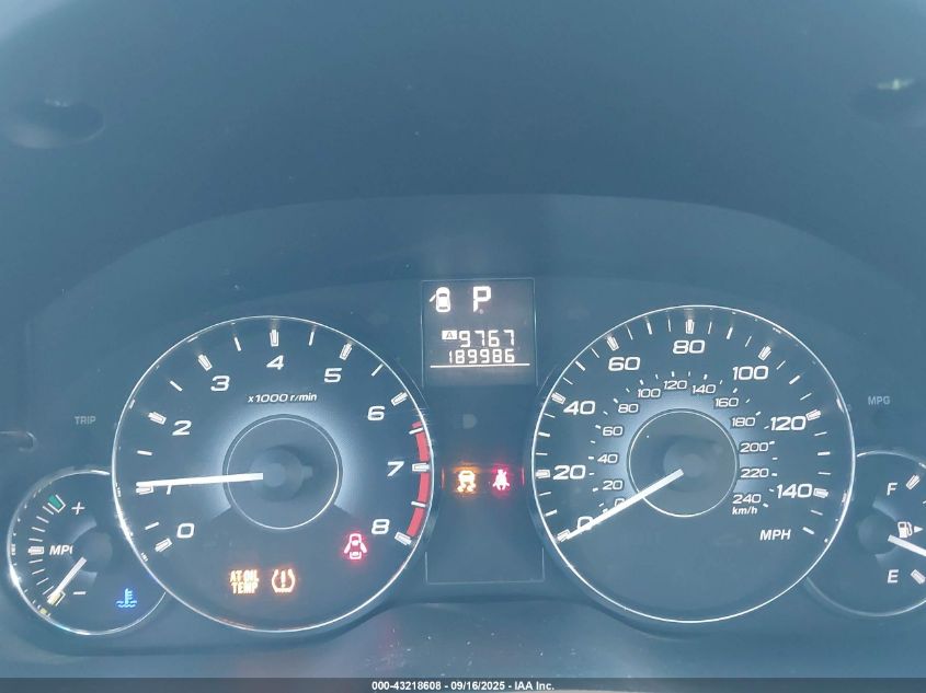 2010 Subaru Legacy 2.5I Premium VIN: 4S3BMCB64A3222010 Lot: 43218608