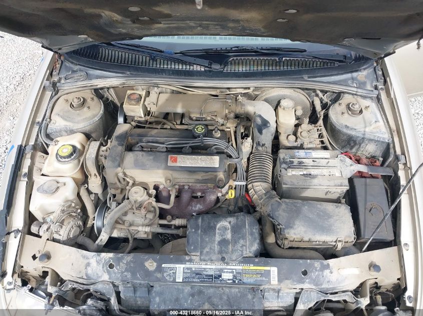 1999 Saturn Sl2 VIN: 1G8ZK5277XZ247802 Lot: 43218660