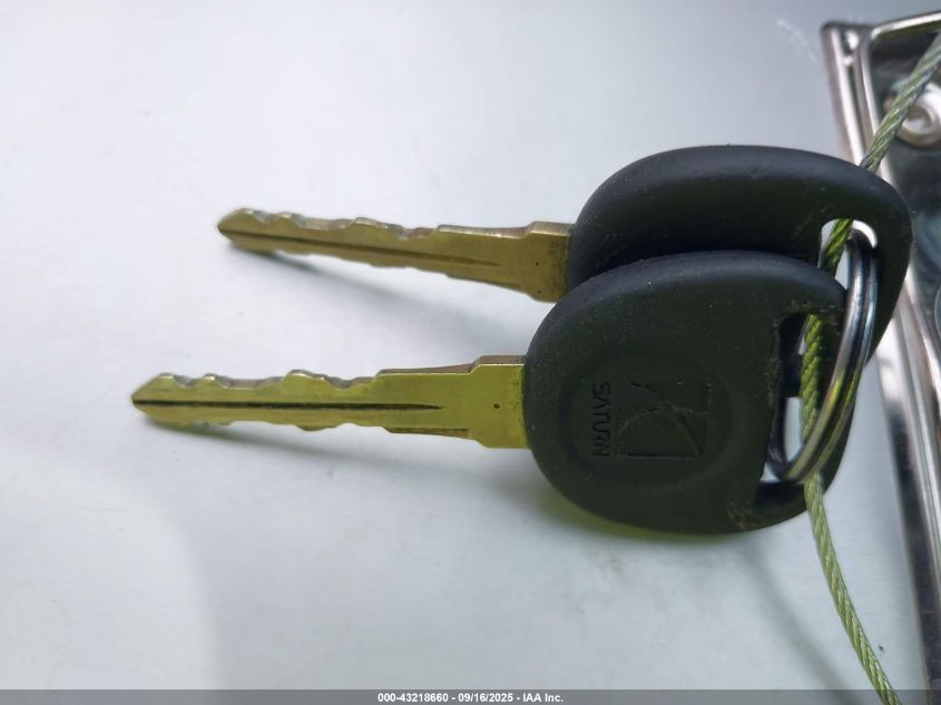 1999 Saturn Sl2 VIN: 1G8ZK5277XZ247802 Lot: 43218660