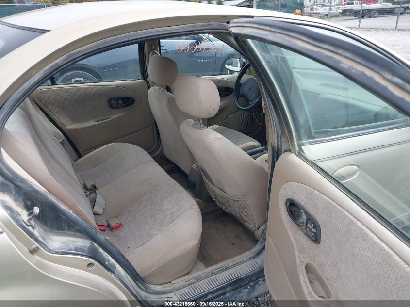 1999 Saturn Sl2 VIN: 1G8ZK5277XZ247802 Lot: 43218660