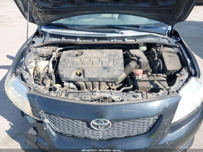 2010 Toyota Corolla Le VIN: 1NXBU4EE2AZ313338 Lot: 43218731