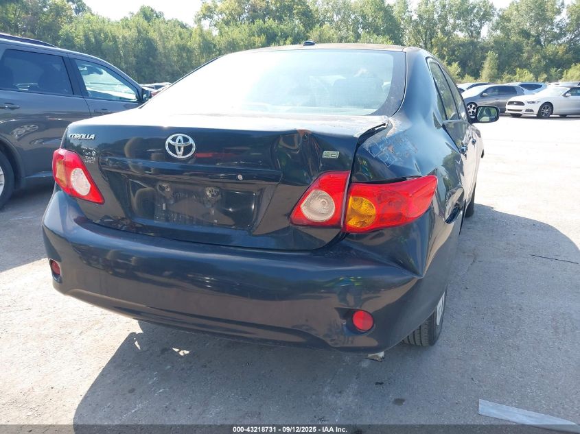 2010 Toyota Corolla Le VIN: 1NXBU4EE2AZ313338 Lot: 43218731