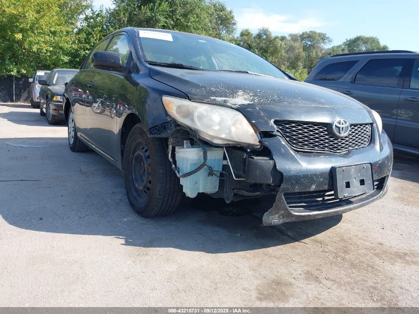 2010 Toyota Corolla Le VIN: 1NXBU4EE2AZ313338 Lot: 43218731