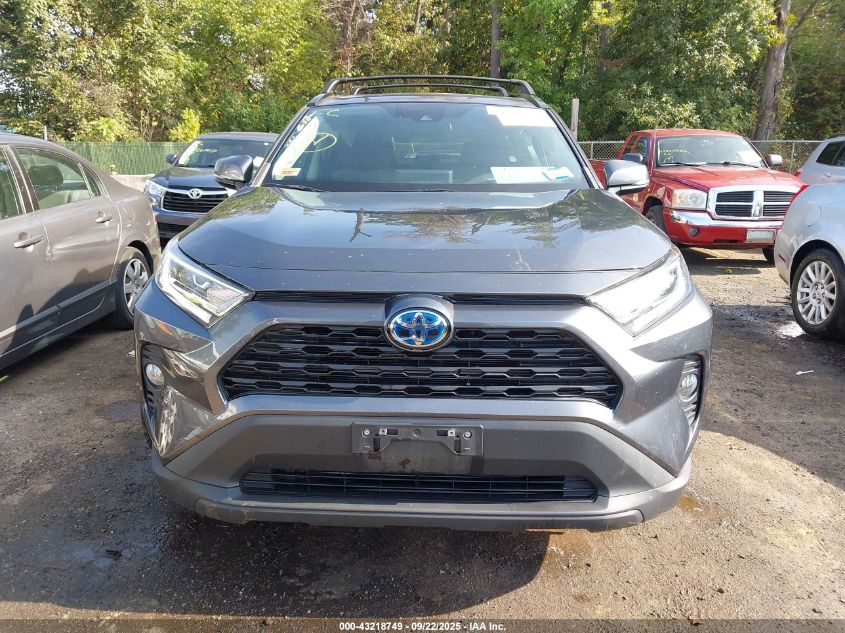 2021 Toyota Rav4 Hybrid Xle VIN: 4T3R6RFV6MU029159 Lot: 43218749