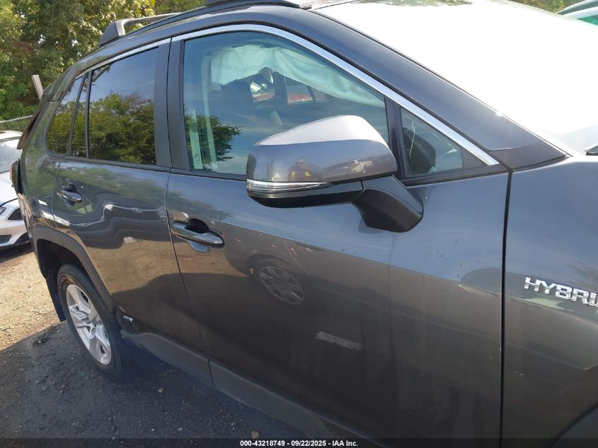 2021 Toyota Rav4 Hybrid Xle VIN: 4T3R6RFV6MU029159 Lot: 43218749