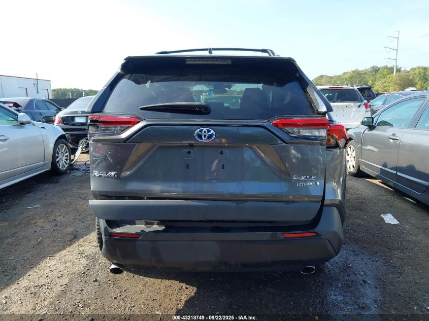 2021 Toyota Rav4 Hybrid Xle VIN: 4T3R6RFV6MU029159 Lot: 43218749