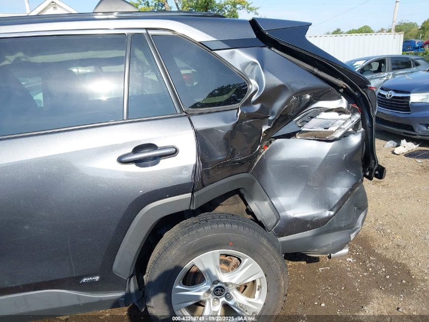 2021 Toyota Rav4 Hybrid Xle VIN: 4T3R6RFV6MU029159 Lot: 43218749