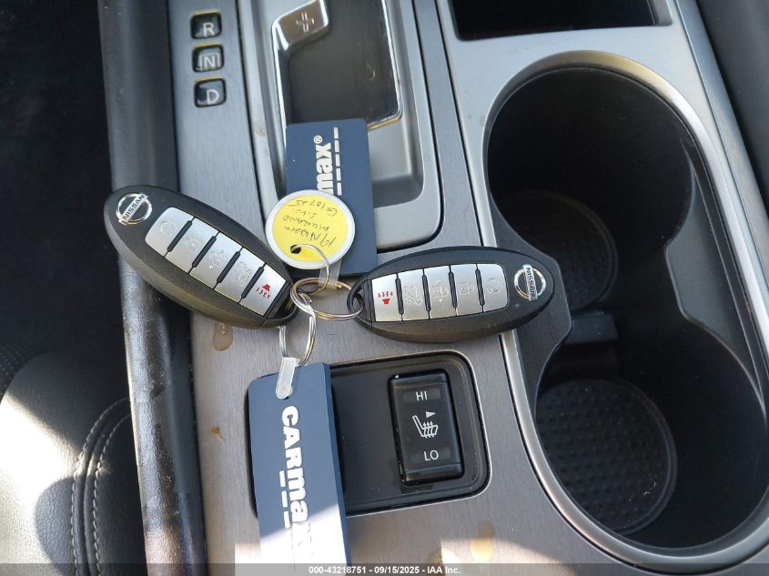 2019 Nissan Murano Sl VIN: 5N1AZ2MS0KN163234 Lot: 43218751