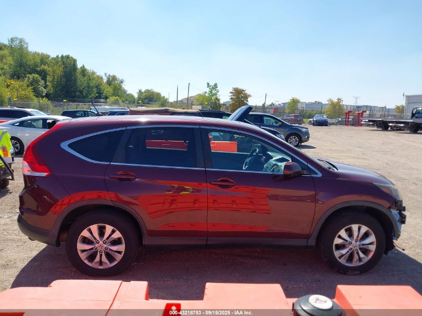 2014 Honda Cr-V Ex VIN: 5J6RM4H58EL110510 Lot: 43218753