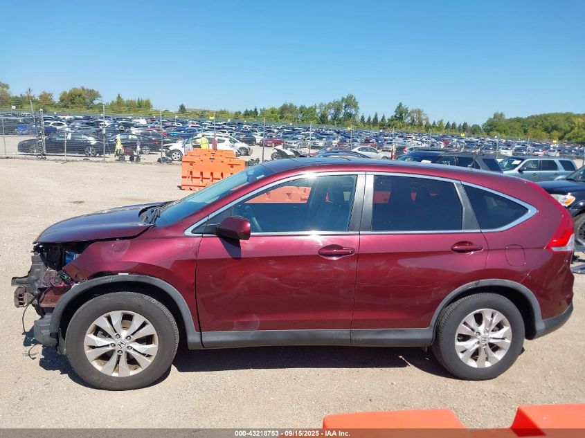 2014 Honda Cr-V Ex VIN: 5J6RM4H58EL110510 Lot: 43218753