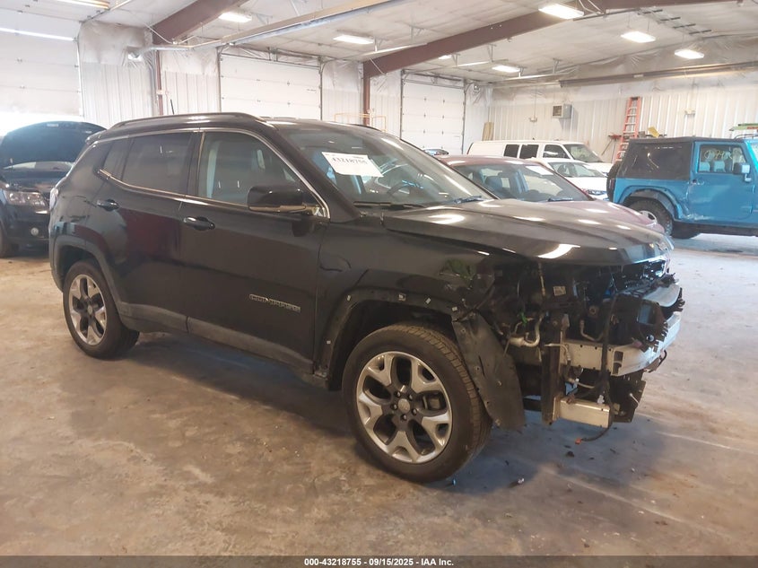 2018 JEEP COMPASS LIMITED 4X4 - 3C4NJDCB9JT372688