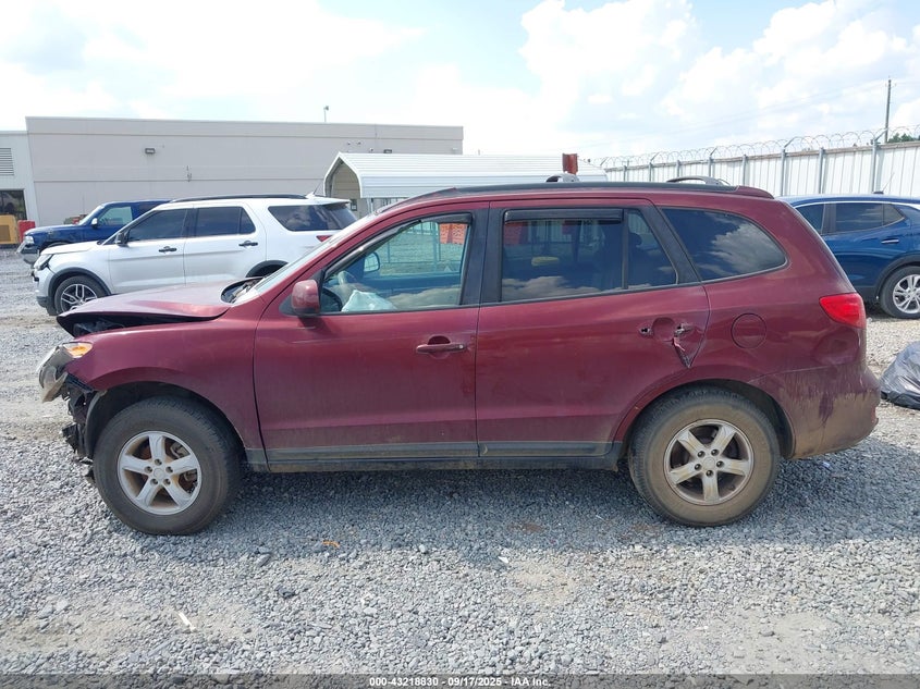 2007 Hyundai Santa Fe Gls VIN: 5NMSG13D17H058007 Lot: 43218830